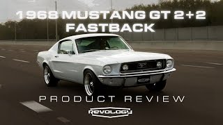 Revology Car Review  1968 Mustang GT 22 Fastback in Carrera White Metallic [upl. by Manvel740]