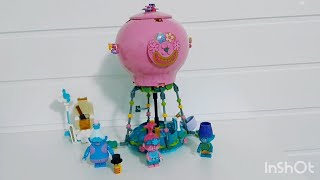 Lego Trolls 41252  Poppys hot air ballon adventure [upl. by Kokoruda652]