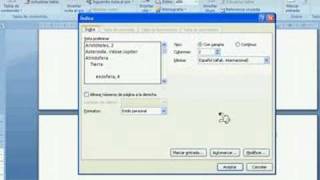 Insertar un índice temático en Word 2007 [upl. by Nodnas]