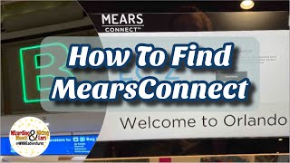 How To Find The MearsConnect Shuttle  MCO Orlando Airport  Disney World Resort Transportation [upl. by Urbani118]