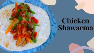 Ever so Simple Chicken Shawarma Shorts Recipeshorts [upl. by Nahtahoj]