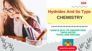 Hydrides and its types  Chemistry  Important Question Series [upl. by Fanni476]