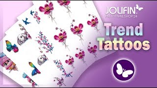 Jolifin Trend Tattoos 73  78 [upl. by Qulllon]