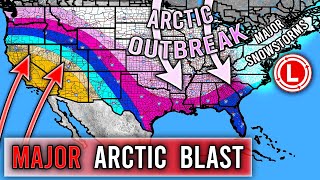 MAJOR Arctic Outbreak BIG East Coast Snowstorms A December For The History Books [upl. by Mcnally]