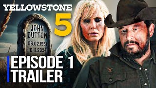 Yellowstone Season 5 Part 2 Episode 1 Trailer amp First Look [upl. by Ati603]