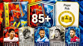 50x ICON PACKS amp 85 PLAYER PICKS 🤯 FC 24 Ultimate Team [upl. by Mcmahon331]