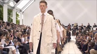 Burberry Prorsum Menswear SpringSummer 2016 Collection [upl. by Raff]