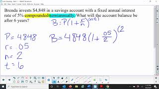 Microsoft Excel lesson 2  compound interest calculator absolute referencing fill down [upl. by Nagud]