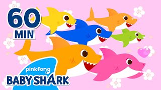 Baby Shark Doo Doo Doo Doo 1 hour  Compilation  Original Baby Shark Song  Baby Shark Official [upl. by Musa]