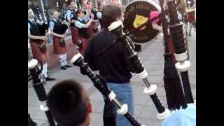 Scottish Bagpipe band music [upl. by Clemmy619]