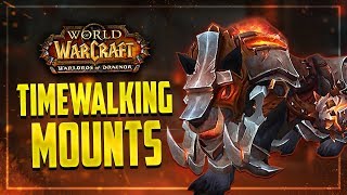 Warlords of Draenor Timewalking Preview  WoW BfA Patch 815 Tides of Vengeance [upl. by Luo149]