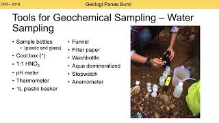 Geochemical Sampling [upl. by Ultima]