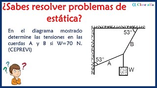 ESTÁTICA Ejercicio 02 [upl. by Dolli]