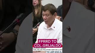 FPRRD TO COLONEL GRIJALDO [upl. by Judy]