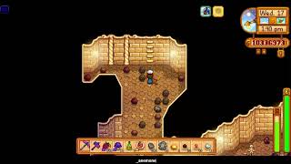 Getting to floor 100 without stairs Skull Cavern  No Mods [upl. by Ardnat]