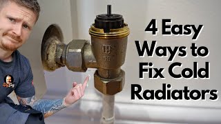 How to Fix a Cold Radiator 4 Easy Ways  DIY Plumbing [upl. by Crispa724]