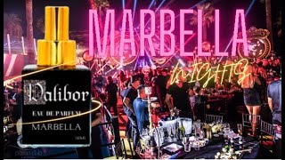 PERFUME DE RICOS E FAMOSOS I MARBELA NIGHTS DALIBOR PARFUMS 2023 [upl. by Nwahsor]