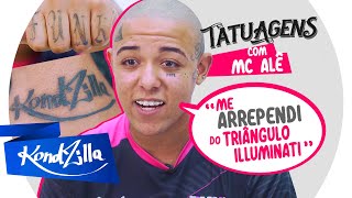 Tatuagens do MC Alê  quotNão Paguei Nenhumaquot KondZilla [upl. by Juliane]