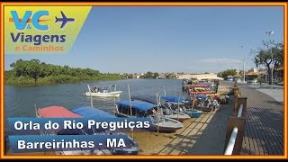 Orla do rio Preguiças – Barreirinhas  Maranhão [upl. by Alf]