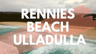 Rennies Beach Ulladulla  Drone Footage [upl. by Nettle578]