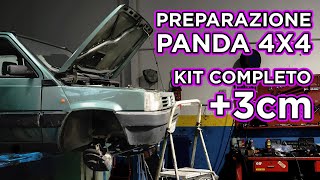 RIALZO ASSETTO quotKIT COMPLETOquot 🛠️ Preparazione per il DESERTO  Panda 4x4 EP3 4K [upl. by Krutz697]