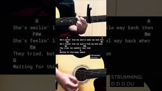 Maybe This Time  Sarah Geronimo  Easy Guitar Chords Tutorial For Beginners CHORDS amp LYRICS [upl. by Ueik420]