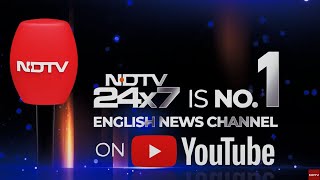 NDTV 24x7 Becomes Number 1 English News Channel On YouTube [upl. by Meerak874]