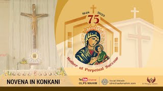 OUR LADY OF PERPETUAL SUCCOUR NOVENA IN KONKANI   1030 AM  6 DECEMBER 2023 [upl. by Yehudit]