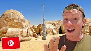 I Visited a Star Wars Movie Set in the Tunisian Desert  Travel Vlog توزر ، تونس [upl. by Etirugram]