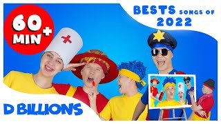 The Best Professions  Mega Compilation  D Billions Kids Songs [upl. by Montford560]