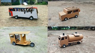 Top 4 Amazing Car Ideas  Home Made [upl. by Ettenowtna]