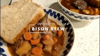 Daniele in Cucina Episode 08 Bison Stew [upl. by Helsie]