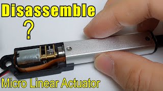 마이크로 리니어 엑추에이터 분해 MICRO LINEAR ACTUATOR DISASSEMBLY [upl. by Sedgewake972]