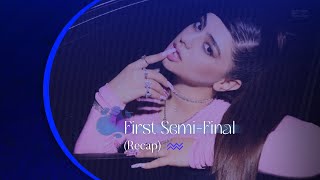 Eurozone Song Contest IV 🇦🇺  Primera Semifinal Recap [upl. by Dynah]