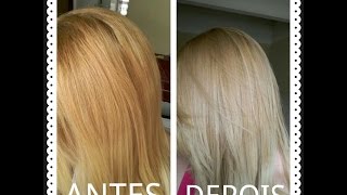 Desamarelando o cabelo com Keraton Prata [upl. by Ytsirc]