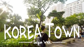 Saigon Walk Phu My HungKorea Town District 7 Ho Chi Minh City Vietnam 4K [upl. by Nickerson]