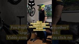 Vem ai o novo capacete Fox Proframe RS viralvideo mtbbrasil brazilmtb [upl. by Matrona]