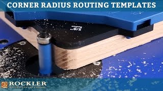 Rockler Corner Radius Routing Templates [upl. by Omixam]