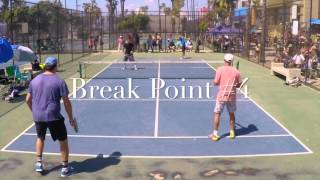 Pop Tennis 2016 Spring Doubles Tournament Pro Division  Semi and Final [upl. by Esinyl473]