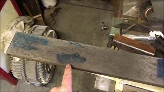 Scraping a 54quot Straight Edge [upl. by Matlick]