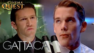 Gattaca  The Fake Blood Test ft Ethan Hawke  Cinema Quest [upl. by Jacquetta16]