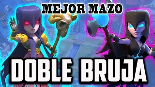 ¡¡ EL MEJOR MAZO DE DOBLE BRUJA   MAZO PARA COMBATIENTES 2 EN LA TEMPORADA 14 CLASH ROYALE [upl. by Faubion]