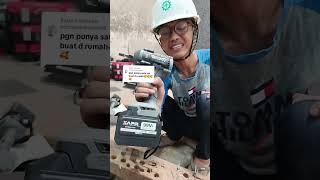 TUKANG BAJA RINGAN MEBEL DAN BESI WAJIB PUNYA APR IMPACT WRENCH AP84PROMAX DARI XAPR [upl. by Kassab]