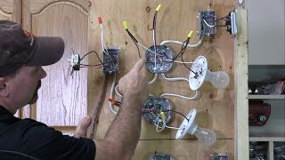 How To Wire A 3 Way Light [upl. by Aloz884]