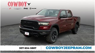 2025 Ram 1500 Rebel 4x4 Crew Cab 57 Box WY Fort Collins Greeley Laramie Casper [upl. by Sager]