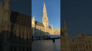 Grand Place Brussels Belgium 大廣場，布魯塞爾，比利時，10524 [upl. by Yuu]