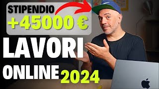 LAVORI ONLINE Le migliori professioni 2024 su cui puntare Episodio UNO [upl. by Jennie]