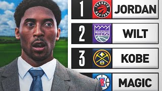 I Put Every Legend Into The NBA Draft [upl. by Harima]