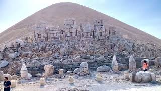 Nemrut mountain UNESCO heritage unesco solotravel nemrut nemrutdağı archeology turkey travel [upl. by Asirak]