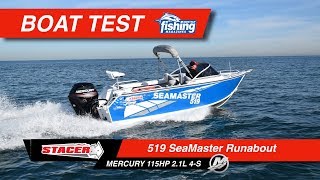 Tested  Stacer 519 SeaMaster with Mercury 115 4 stroke [upl. by Okimuk846]